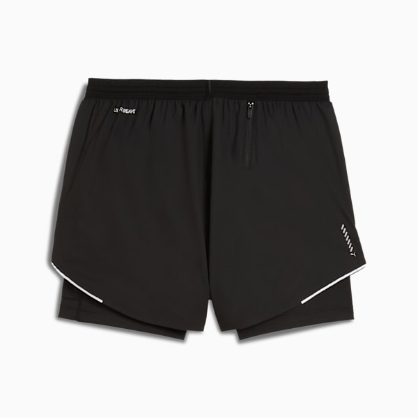 RUN ULTRAWEAVE 2-in-1 4" Shorts Women, PUMA Black, extralarge-GBR